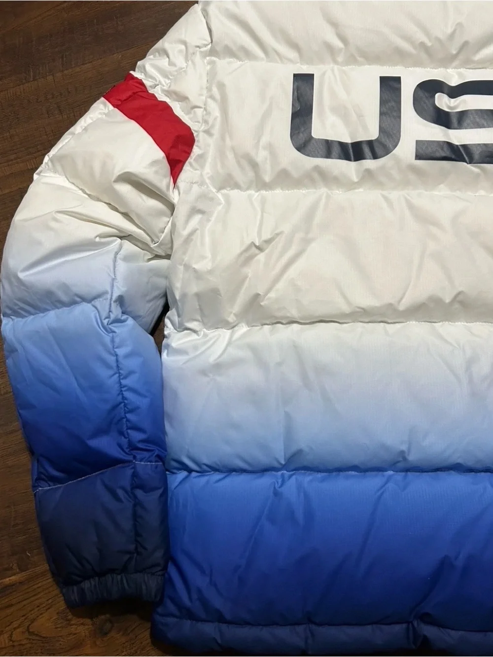 Polo Ralph Lauren Team USA Olympic Puffer Jacket 2022 Size S